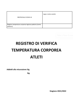 Registro presenze